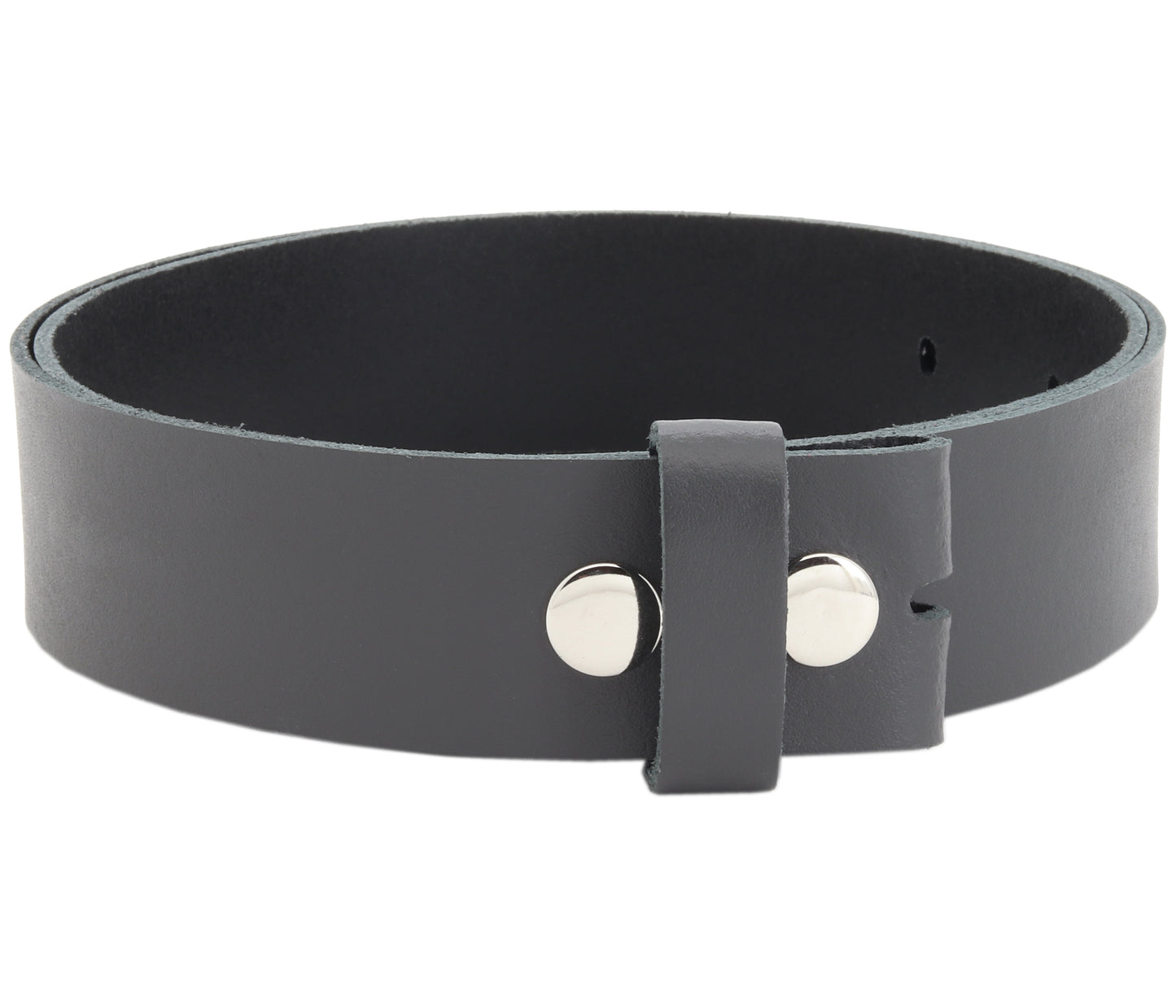 40 mm Gürtel Spaltleder Modell EH101-SL-Grau