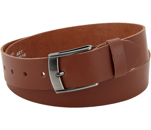40 mm Gürtel Spaltleder Modell EH531-SL-Hellbraun