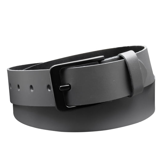 40 mm Gürtel Spaltleder Modell EH57-SL-Grau