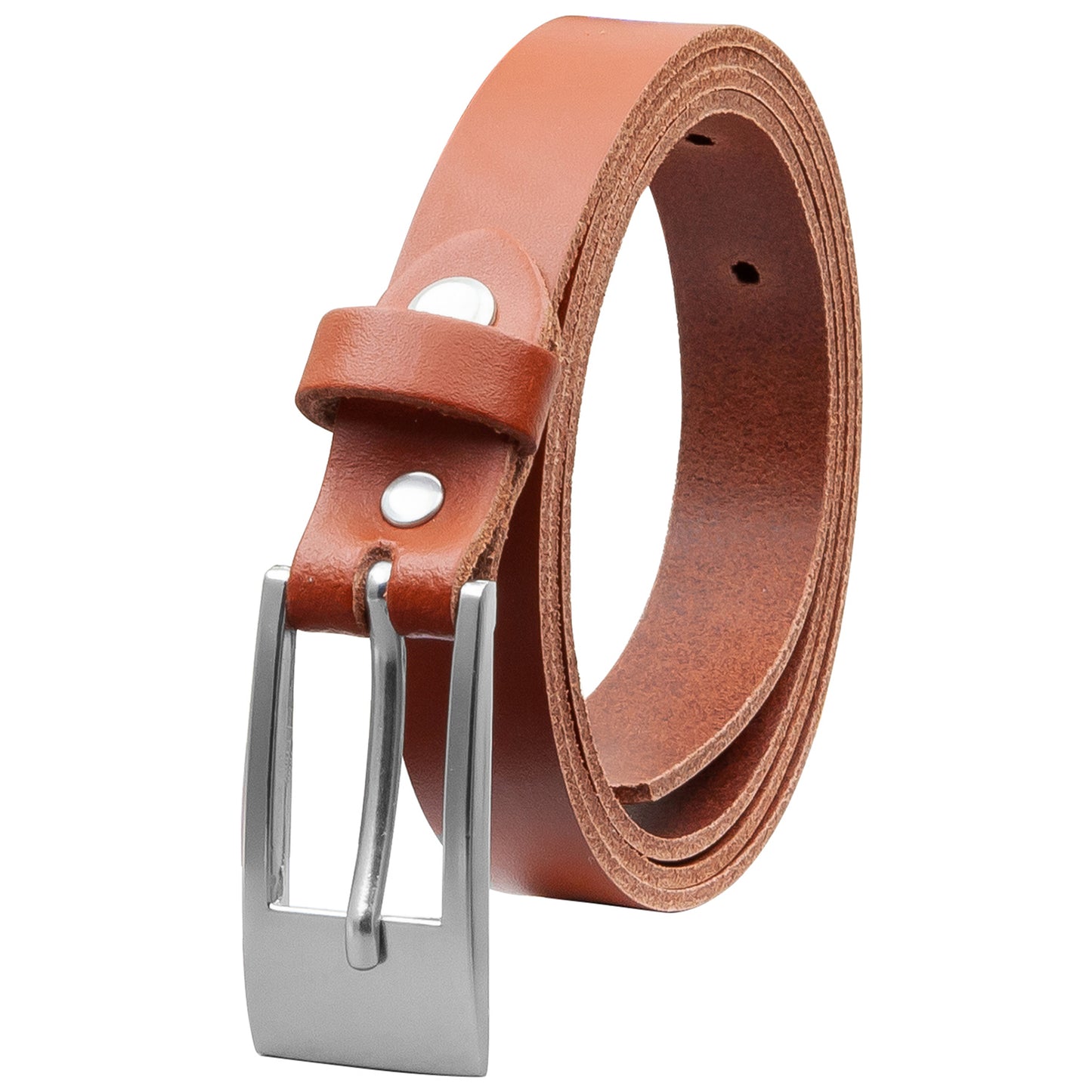 20 mm Gürtel Spaltleder Modell EH14-SL-Cognac