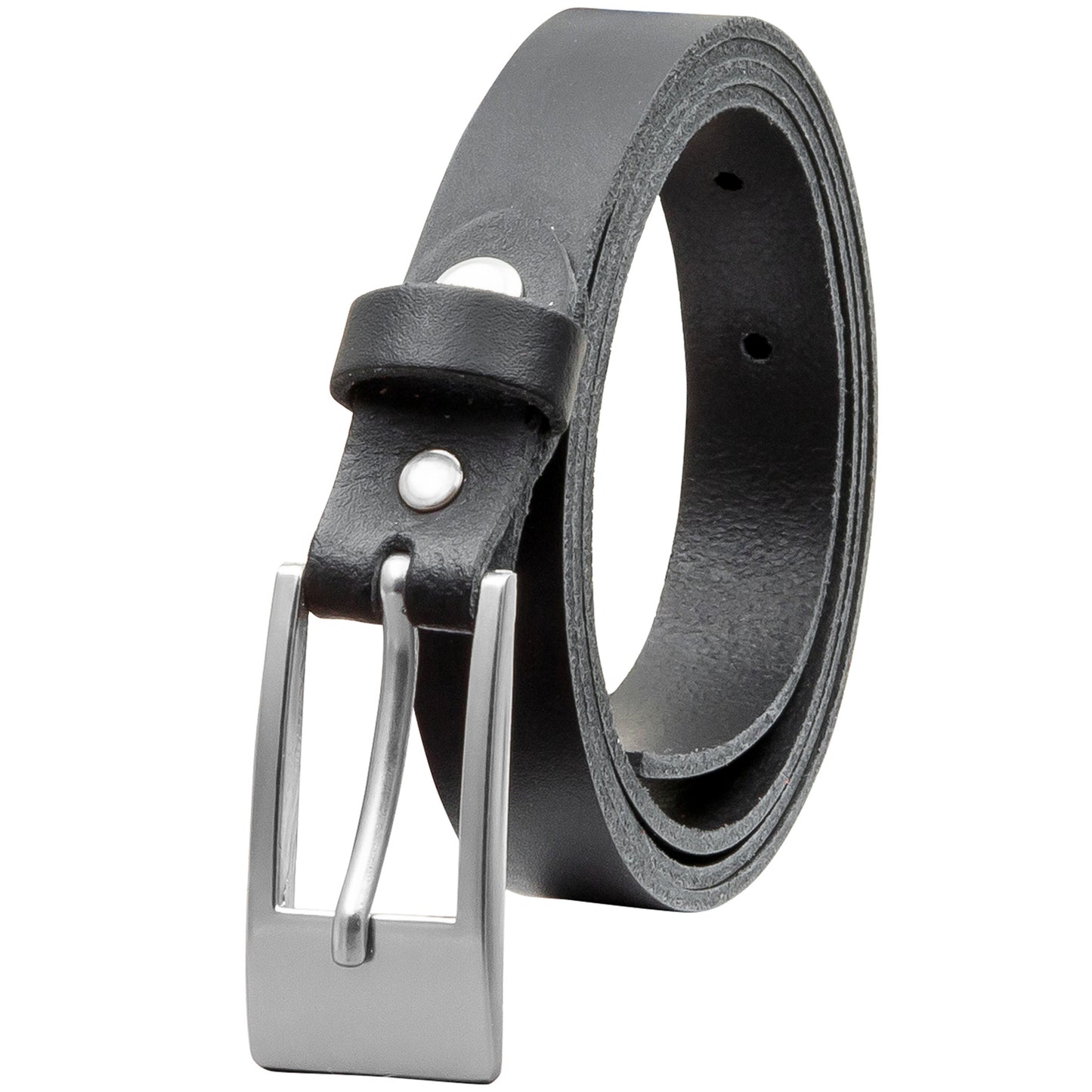 20 mm Gürtel Spaltleder Modell EH14-SL-Schwarz
