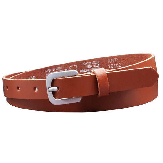 20 mm Gürtel Spaltleder Modell EH15-SL-Cognac