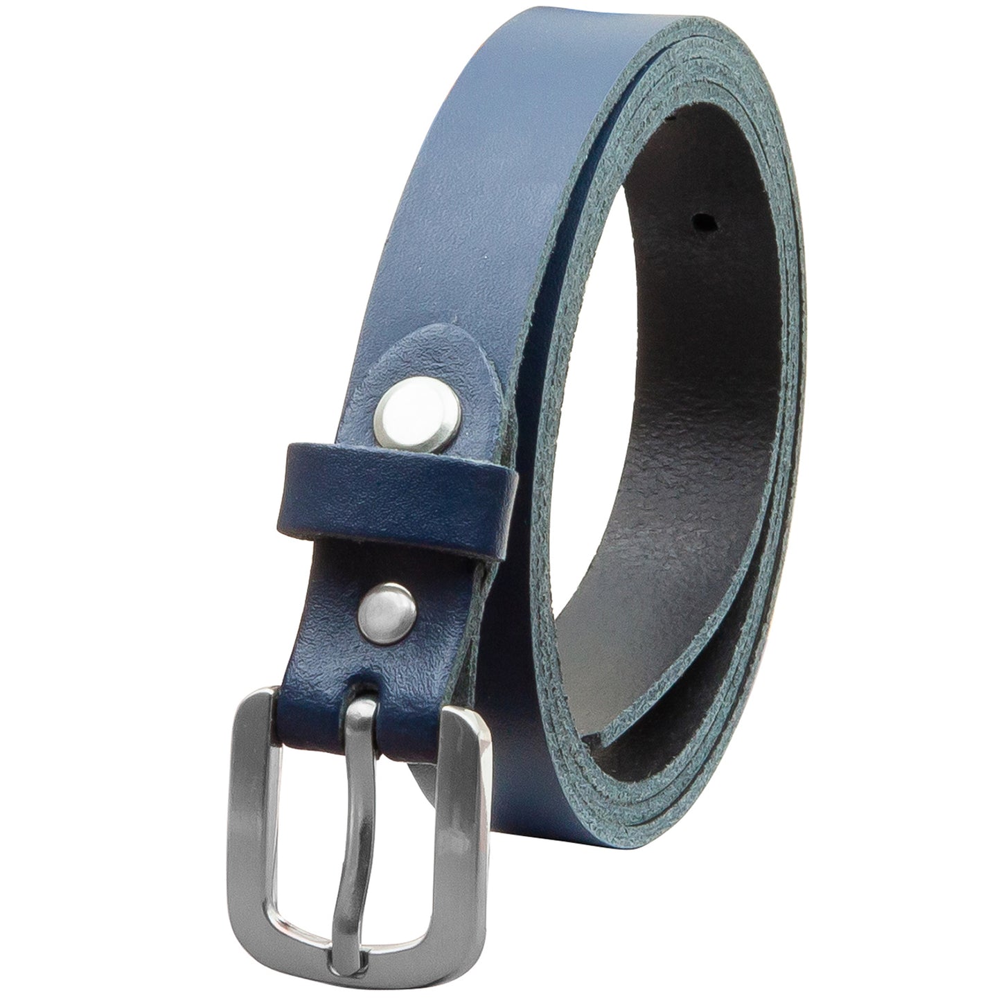20 mm Gürtel Spaltleder Modell EH15-SL-Dunkelblau