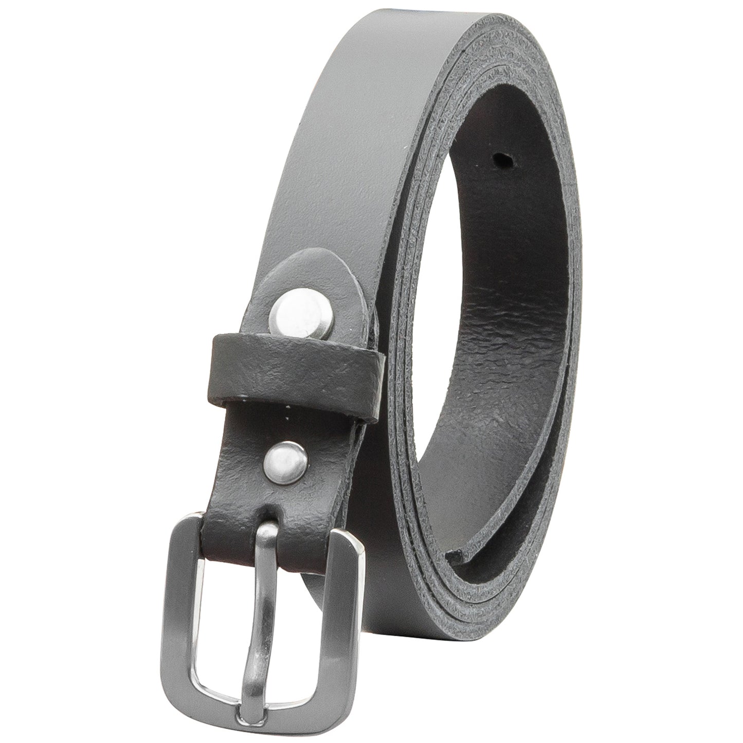 20 mm Gürtel Spaltleder Modell EH15-SL-Grau