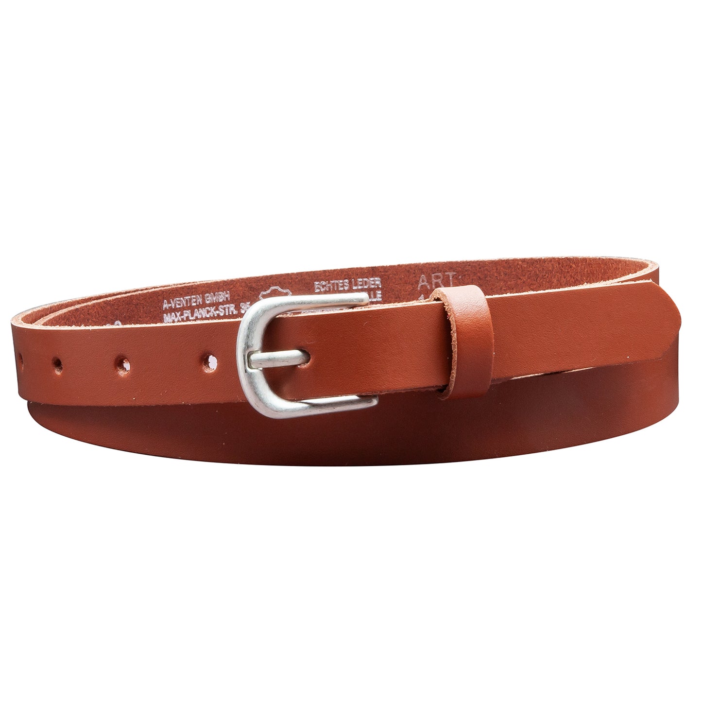 20 mm Gürtel Spaltleder Modell EH16-SL-Cognac