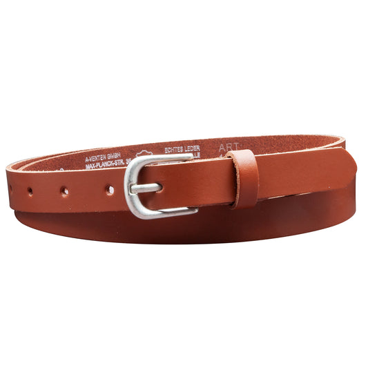20 mm Gürtel Spaltleder Modell EH16-SL-Cognac
