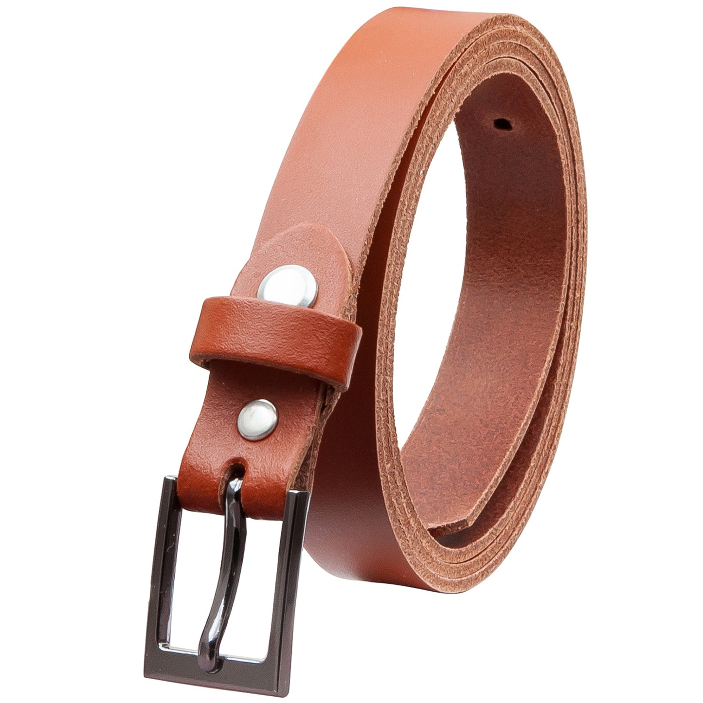 20 mm Gürtel Spaltleder Modell EH17-SL-Cognac