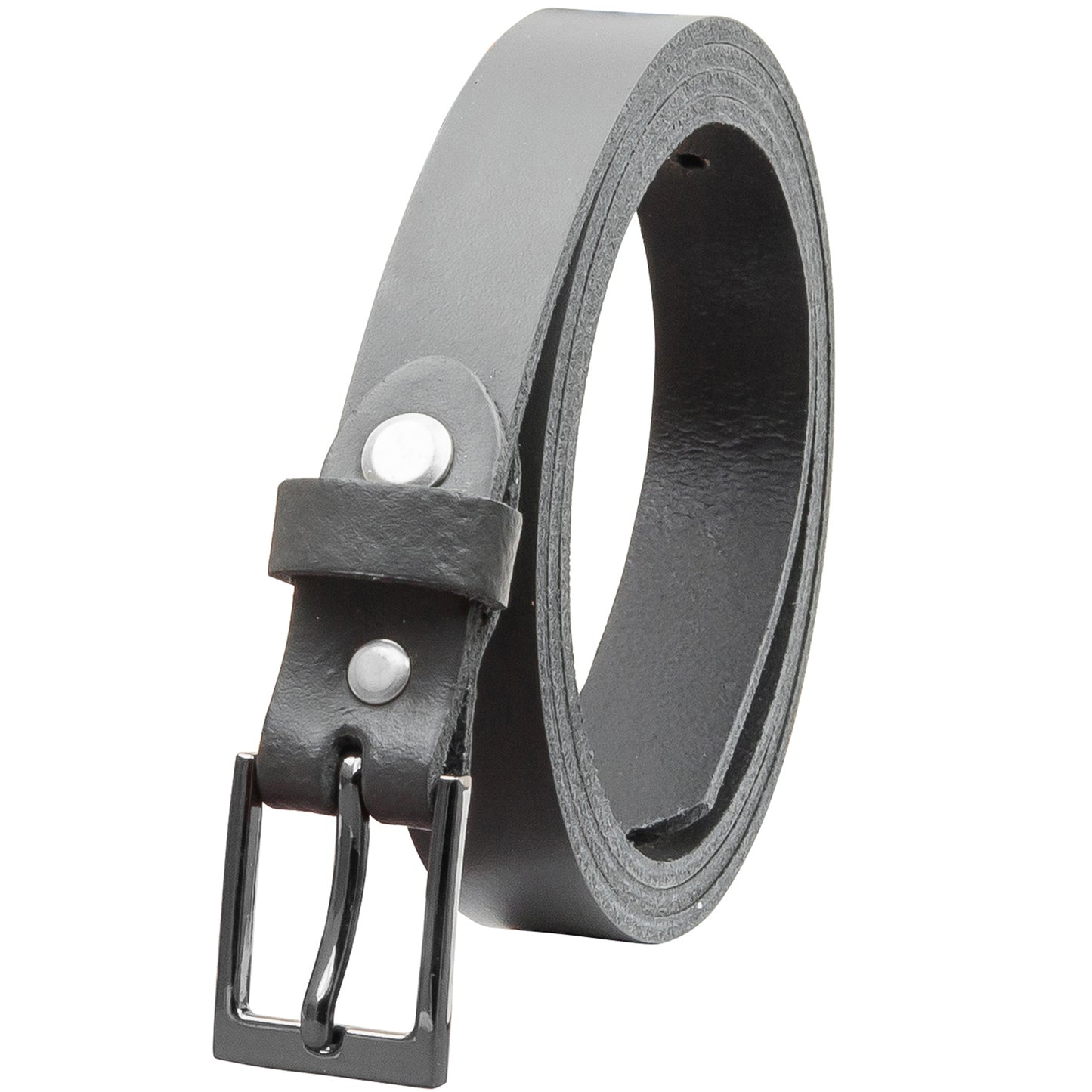 20 mm Gürtel Spaltleder Modell EH17-SL-Grau
