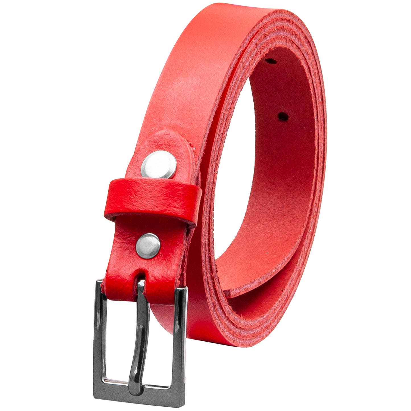 20 mm Gürtel Spaltleder Modell EH17-SL-Rot