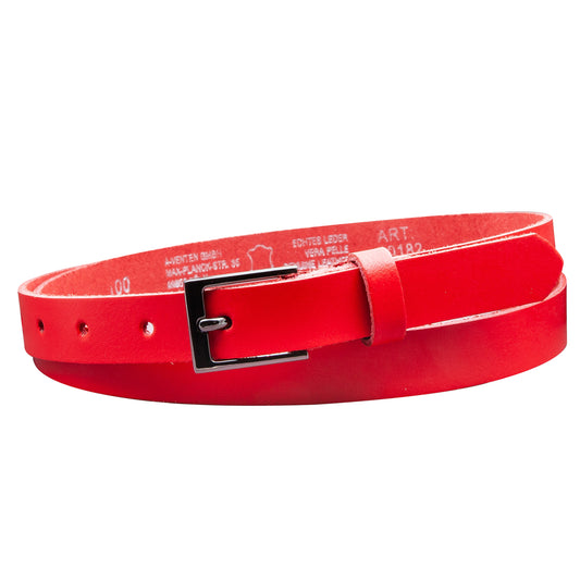 20 mm Gürtel Spaltleder Modell EH17-SL-Rot