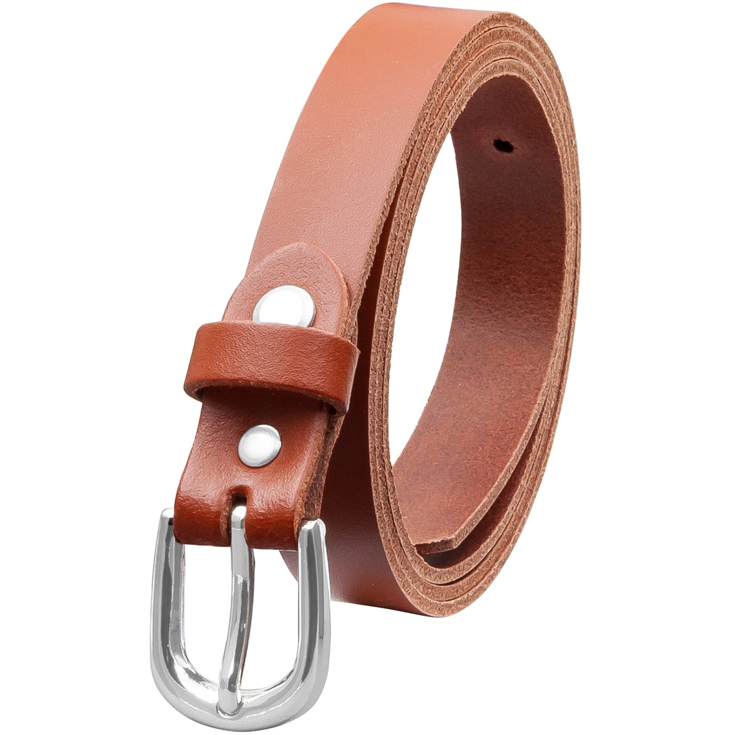 20 mm Gürtel Spaltleder Modell EH18-SL-Cognac