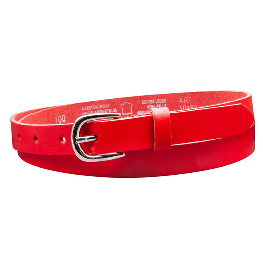 20 mm Gürtel Spaltleder Modell EH18-SL-Rot