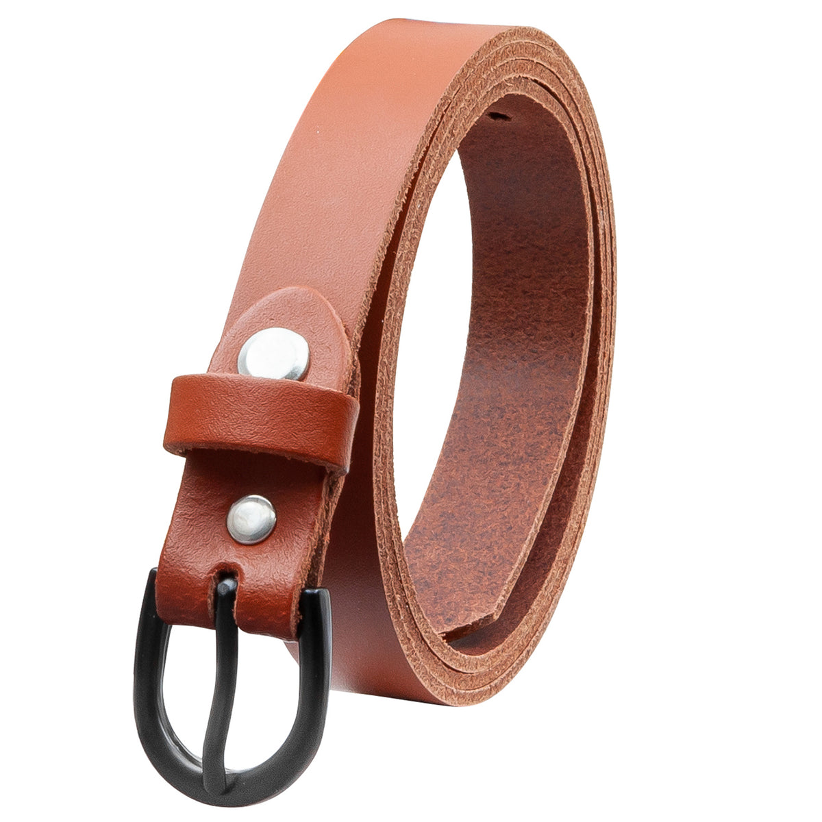 20 mm Gürtel Spaltleder Modell EH19-SL-Cognac