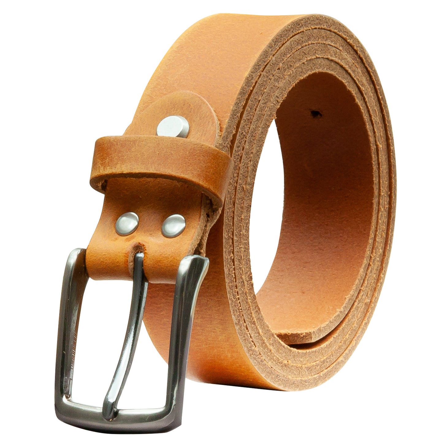 30 mm Gürtel Geschliffenes Leder Modell EH310-GE-Cognac
