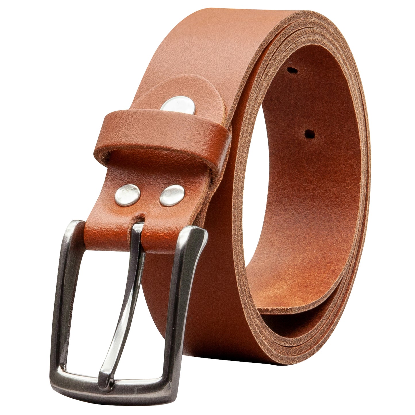 30 mm Gürtel Spaltleder Modell EH310-SL-Cognac