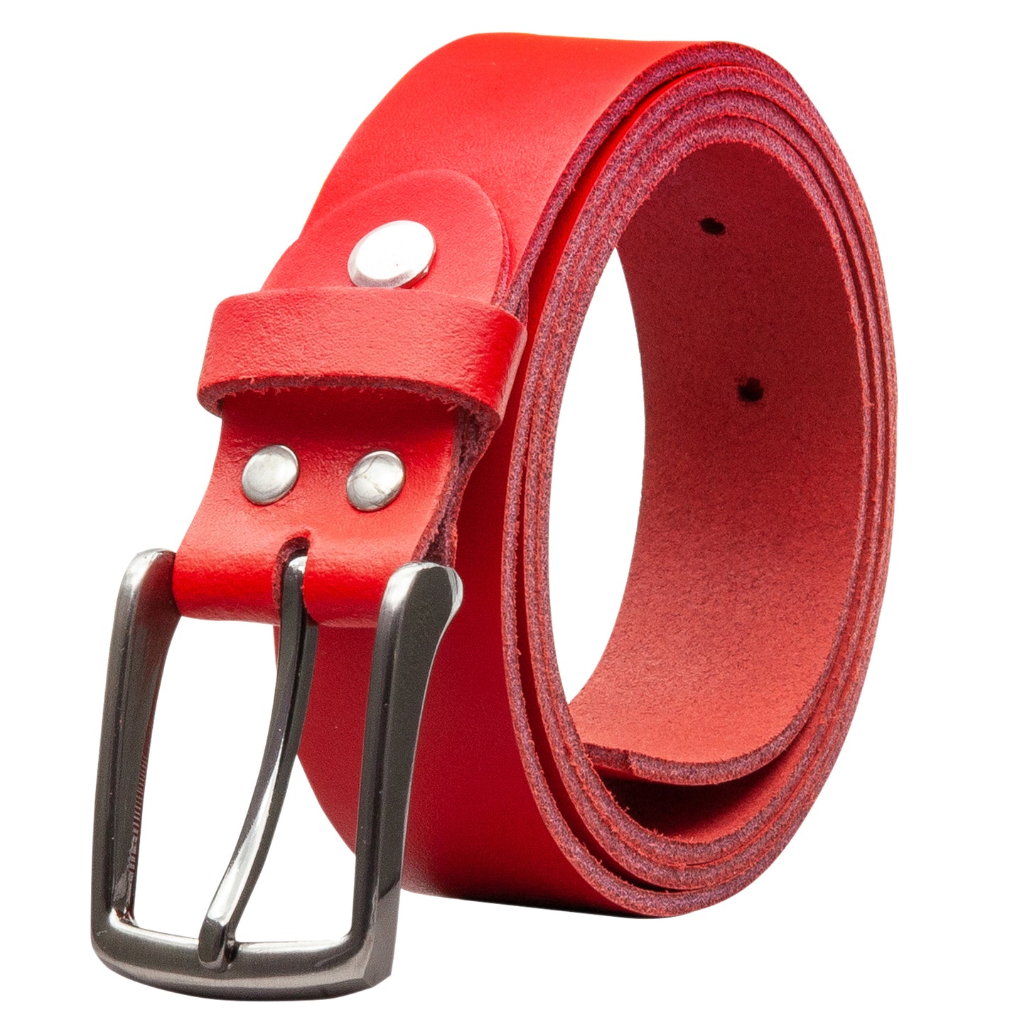 30 mm Gürtel Spaltleder Modell EH310-SL-Rot