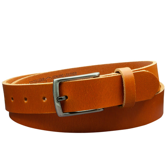 30 mm Gürtel Vollleder Modell EH310-VL-Cognac