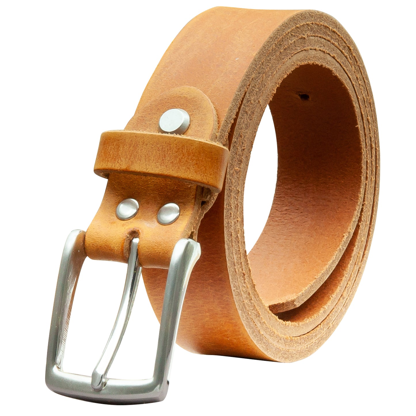 30 mm Gürtel Geschliffenes Leder Modell EH311-GE-Cognac