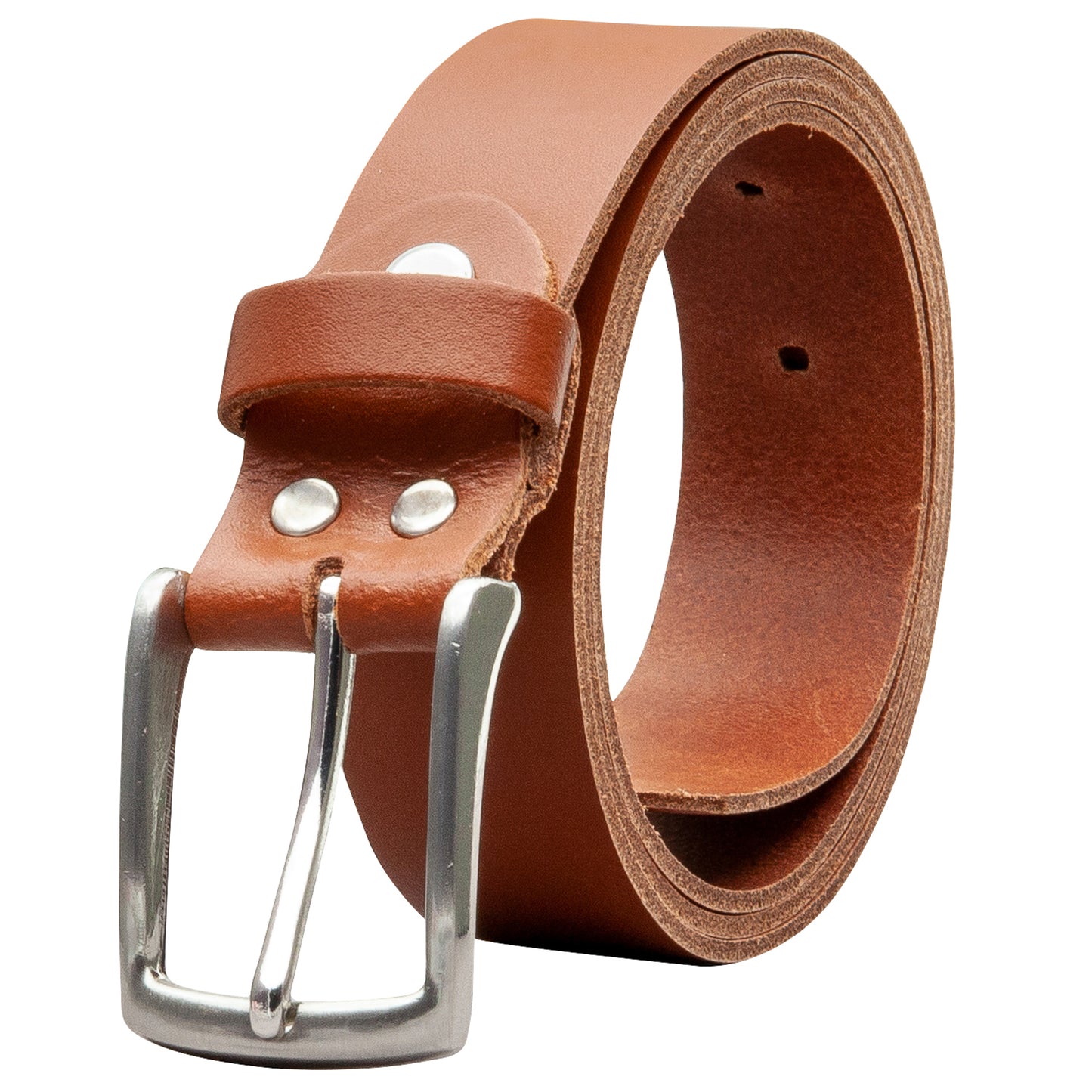 30 mm Gürtel Spaltleder Modell EH311-SL-Cognac