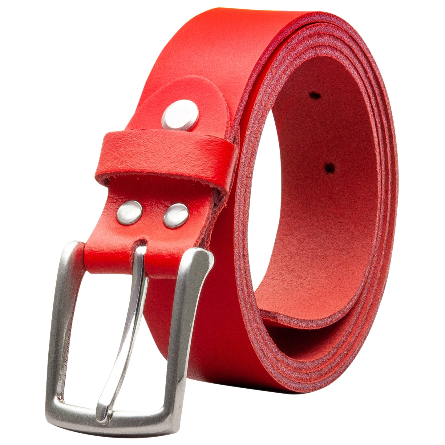 30 mm Gürtel Spaltleder Modell EH311-SL-Rot