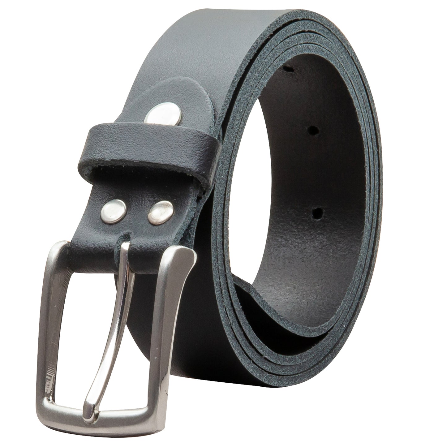 30 mm Gürtel Spaltleder Modell EH311-SL-Schwarz
