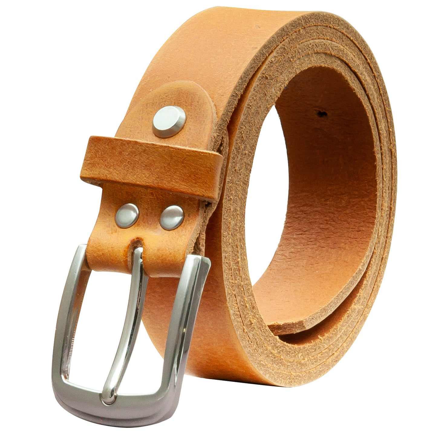 30 mm Gürtel Geschliffenes Leder Modell EH315-GE-Cognac