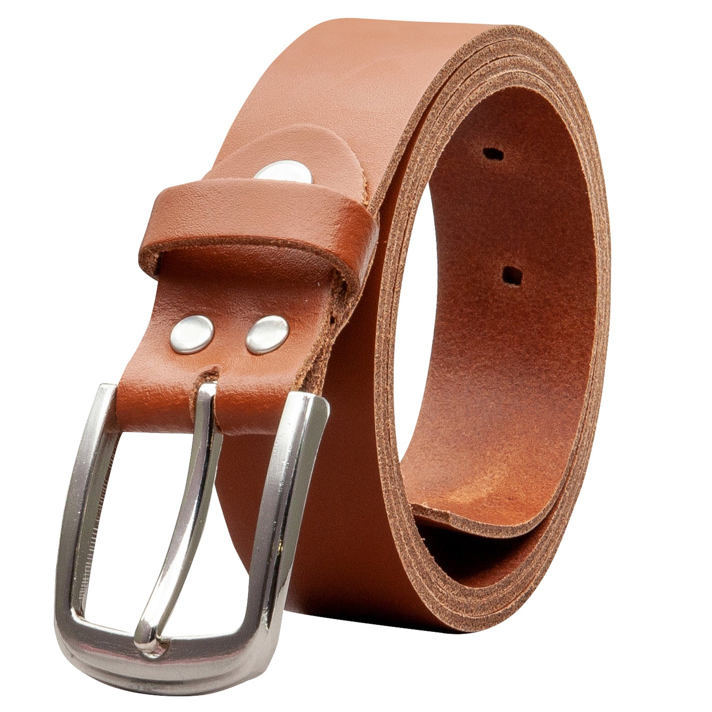 30 mm Gürtel Spaltleder Modell EH315-SL-Cognac