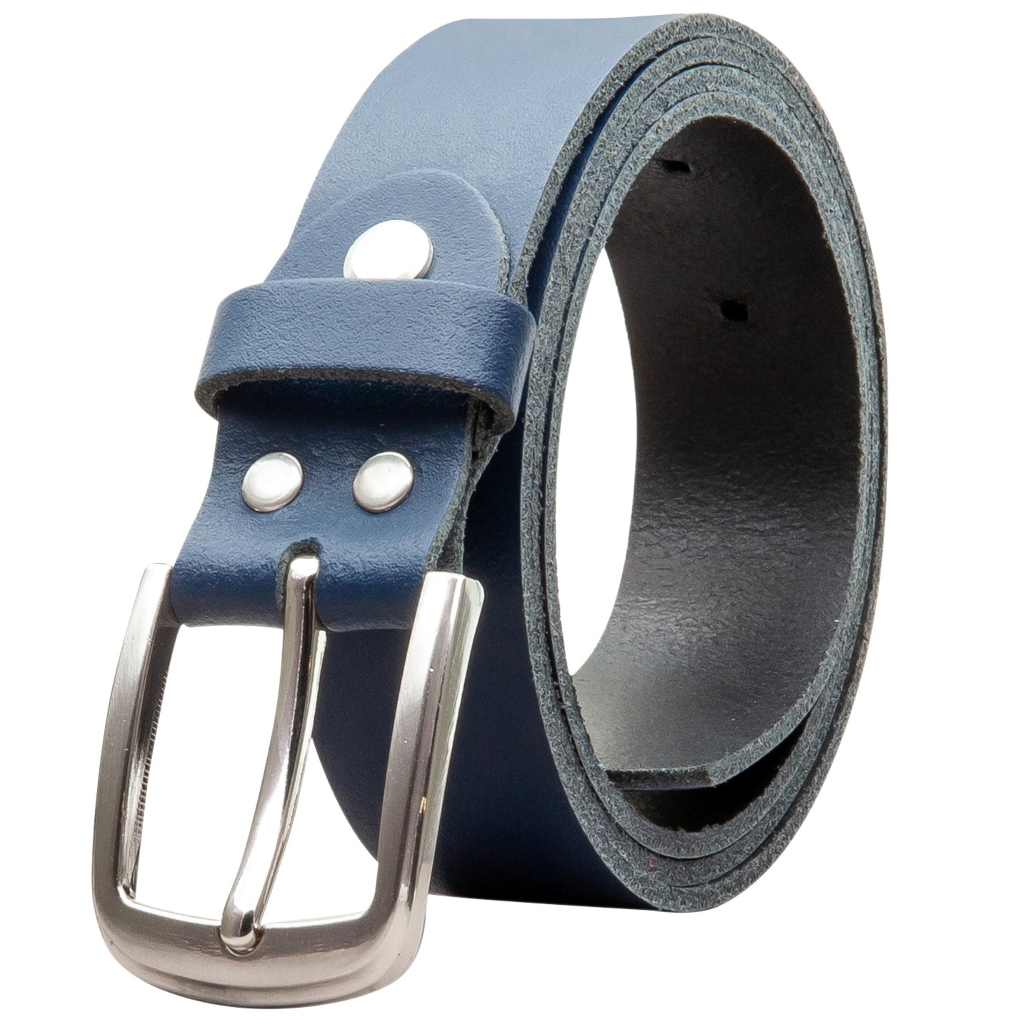 30 mm Gürtel Spaltleder Modell EH315-SL-Dunkelblau