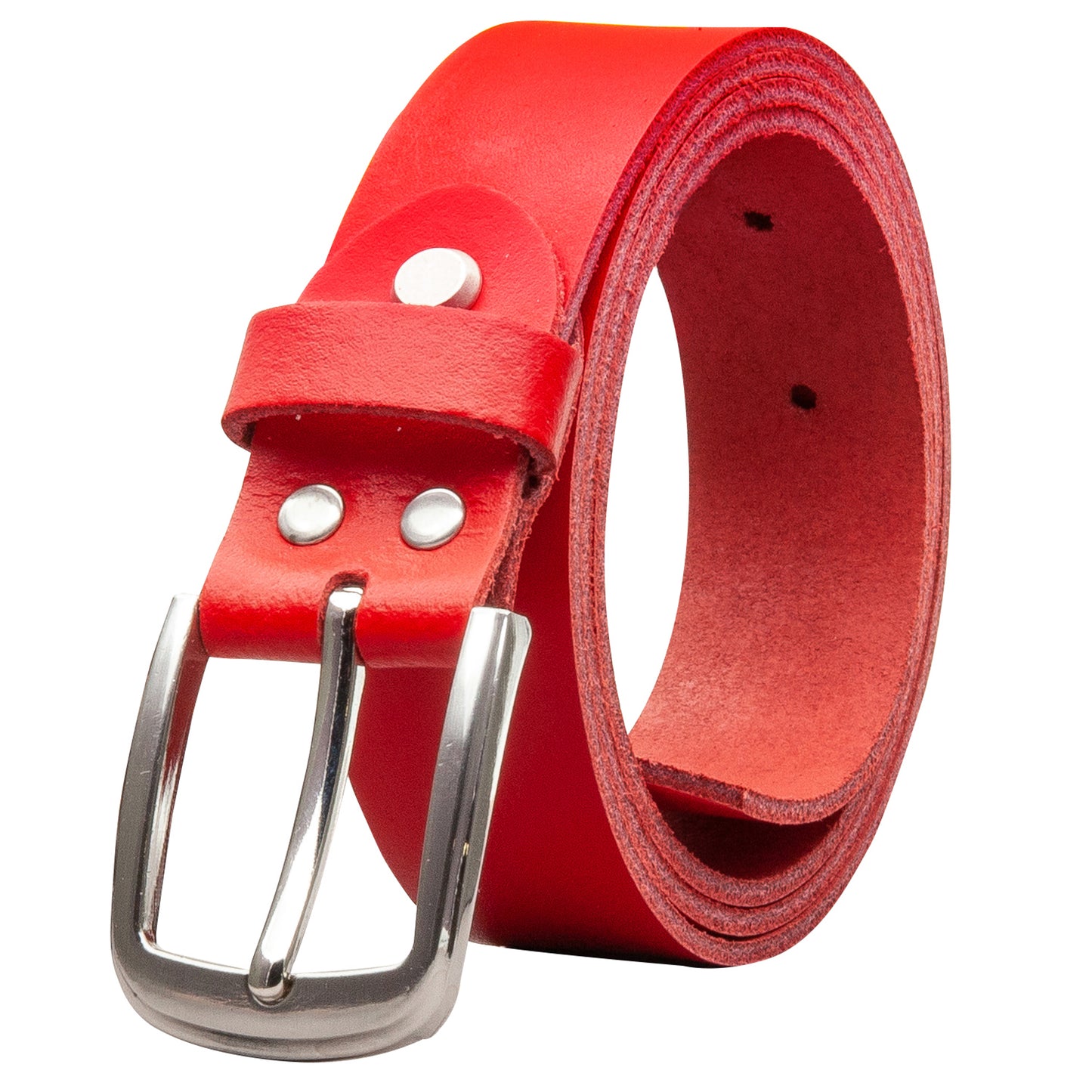 30 mm Gürtel Spaltleder Modell EH315-SL-Rot