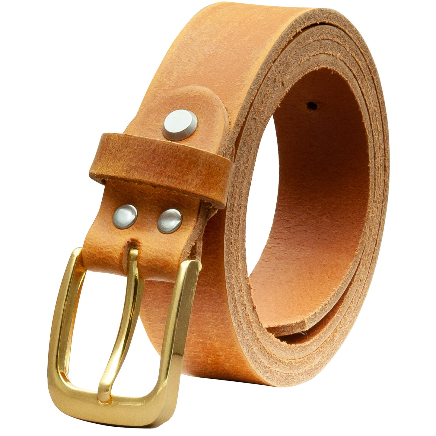 30 mm Gürtel Geschliffenes Leder Modell EH316-GE-Cognac