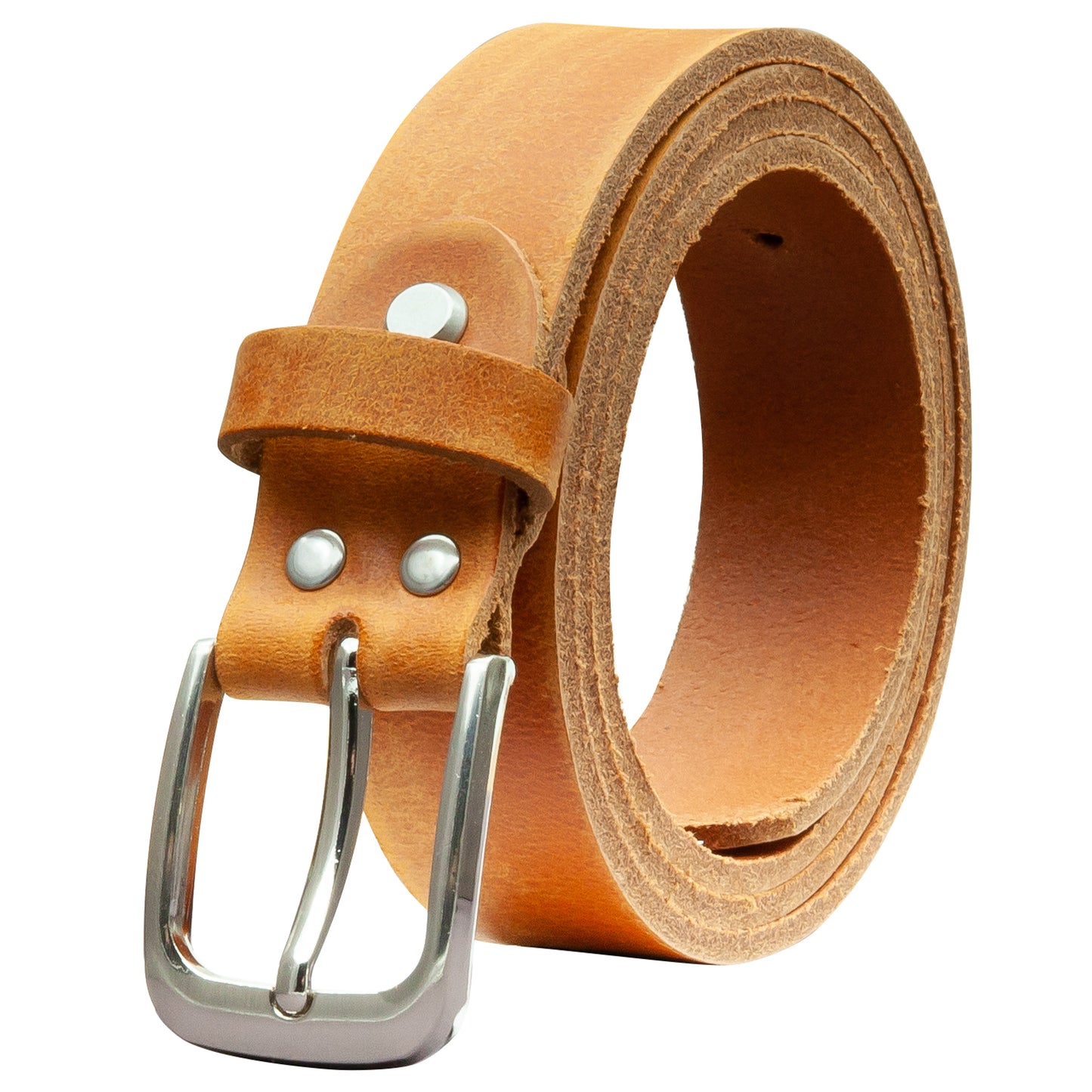30 mm Gürtel Geschliffenes Leder Modell EH317-GE-Cognac