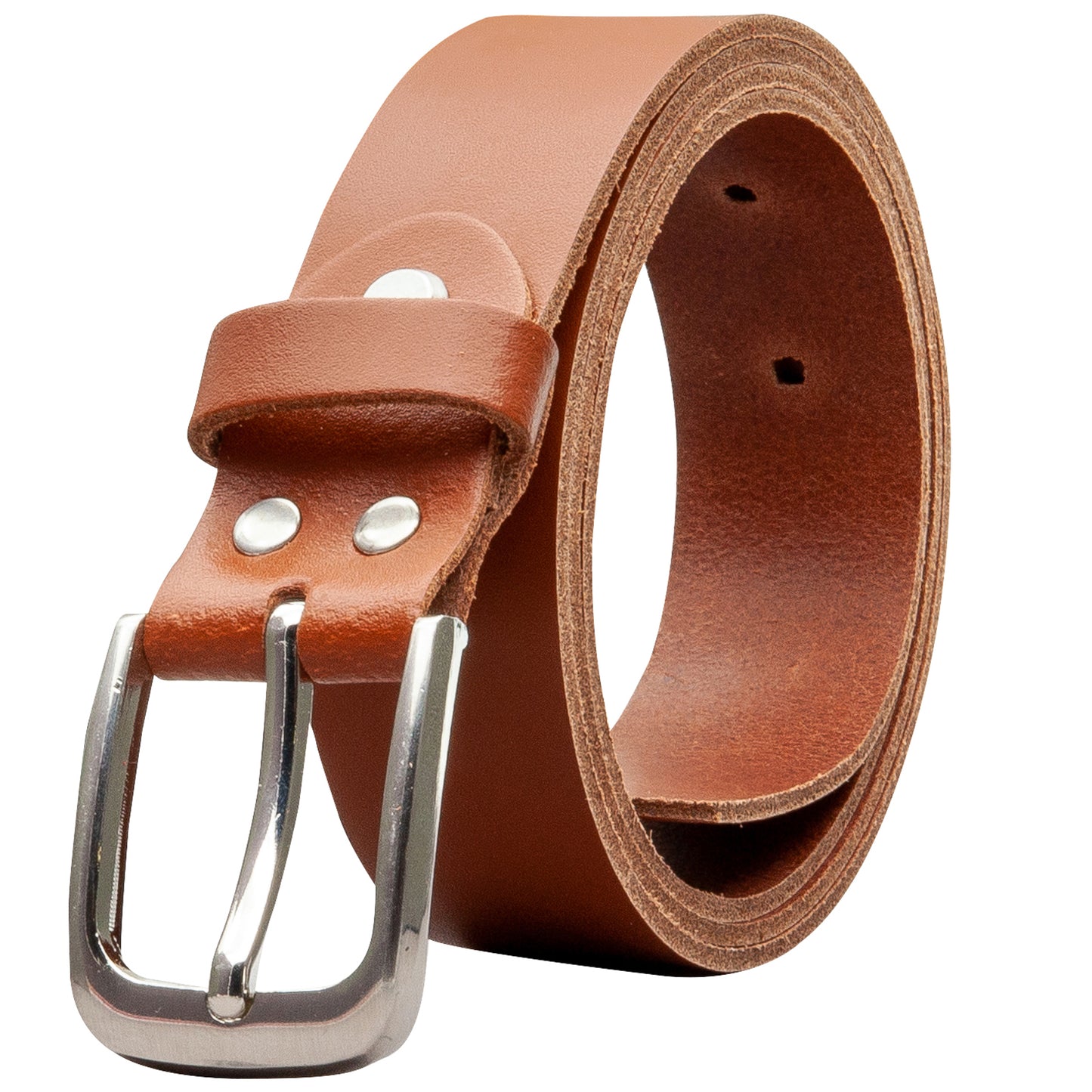 30 mm Gürtel Spaltleder Modell EH317-SL-Cognac
