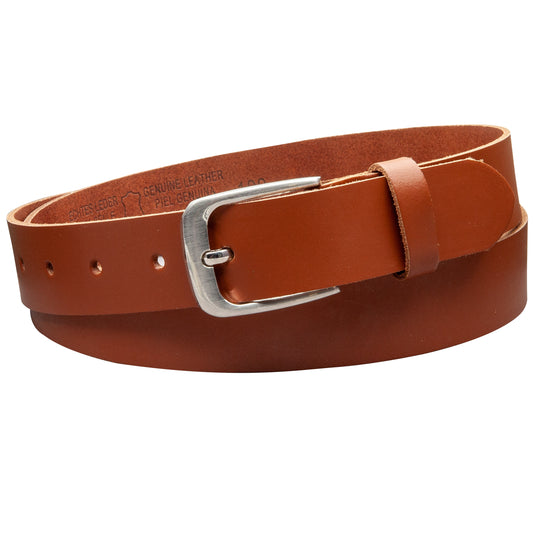 30 mm Gürtel Spaltleder Modell EH317-SL-Cognac