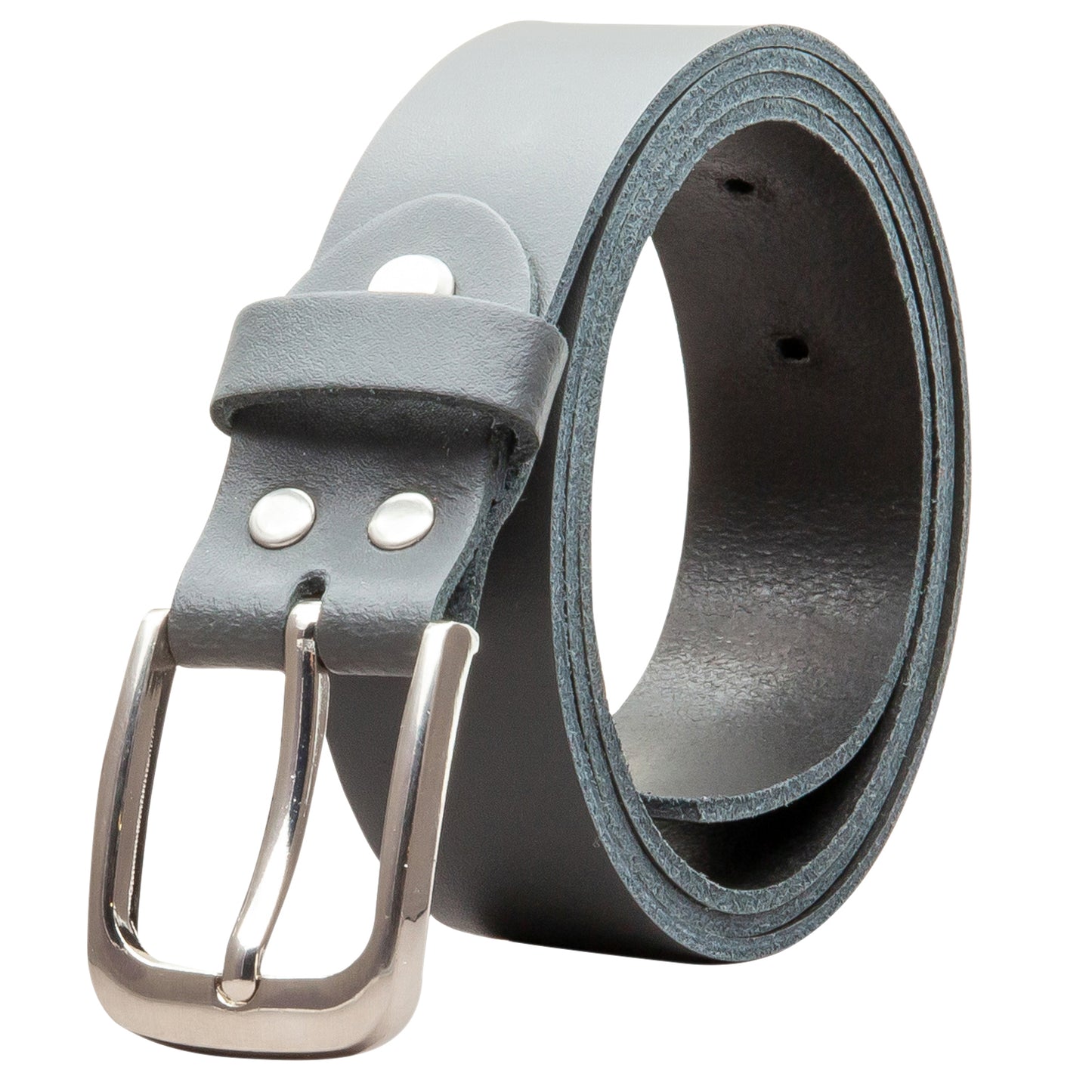 30 mm Gürtel Spaltleder Modell EH317-SL-Grau