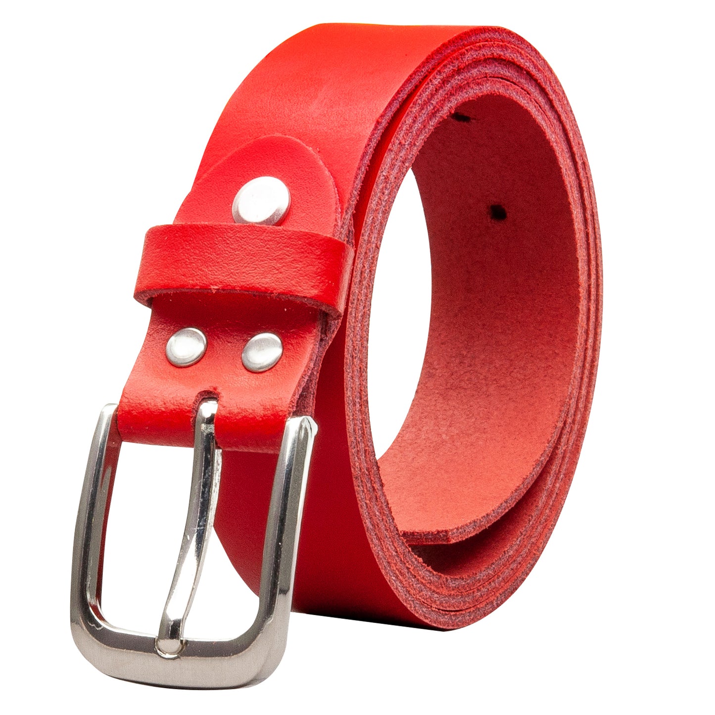 30 mm Gürtel Spaltleder Modell EH317-SL-Rot