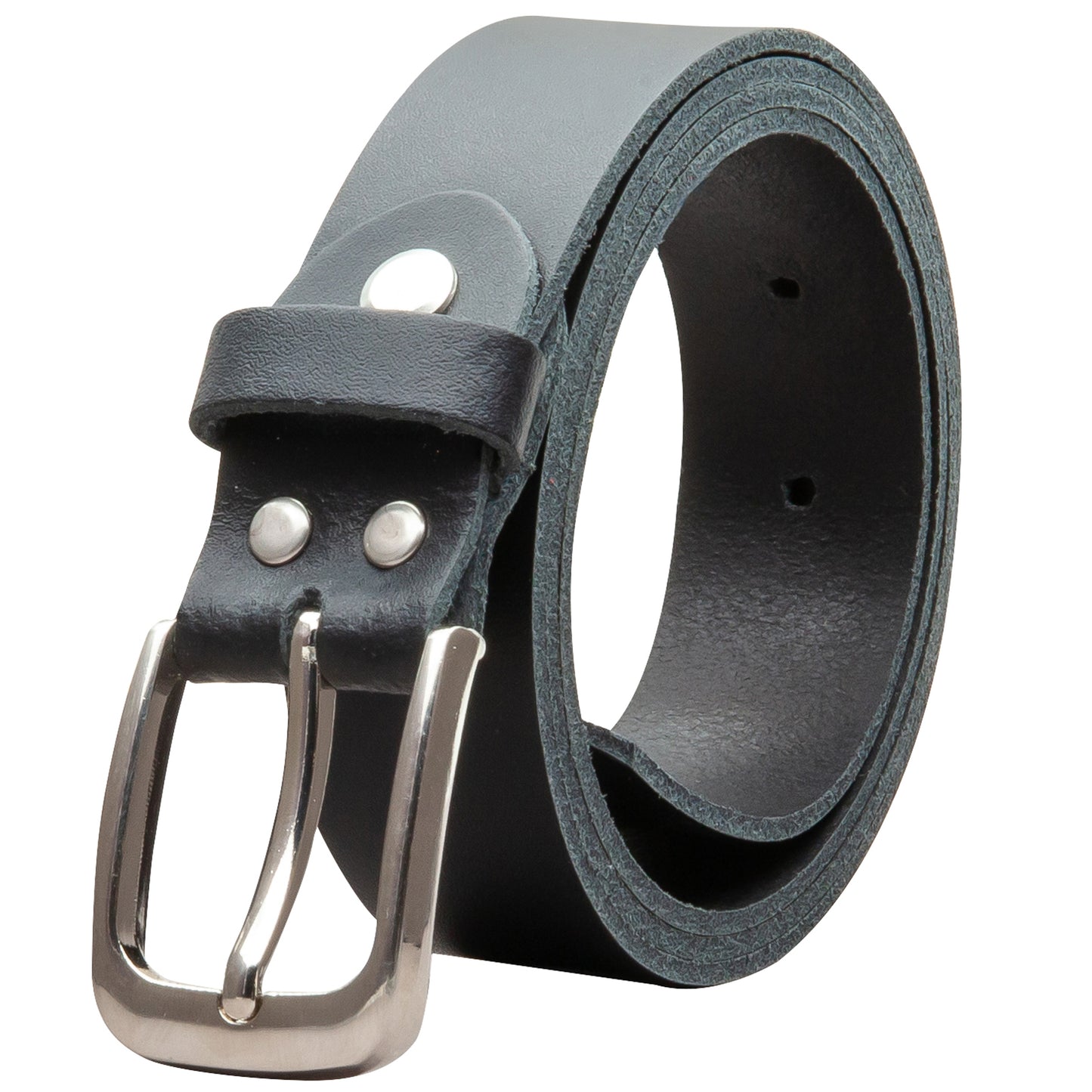 30 mm Gürtel Spaltleder Modell EH317-SL-Schwarz