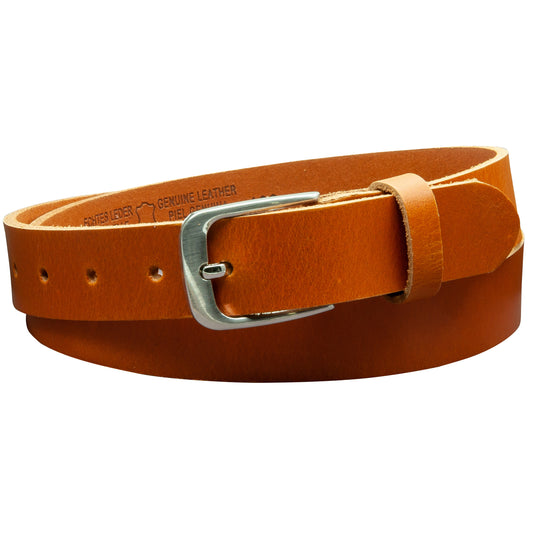 30 mm Gürtel Vollleder Modell EH317-VL-Cognac