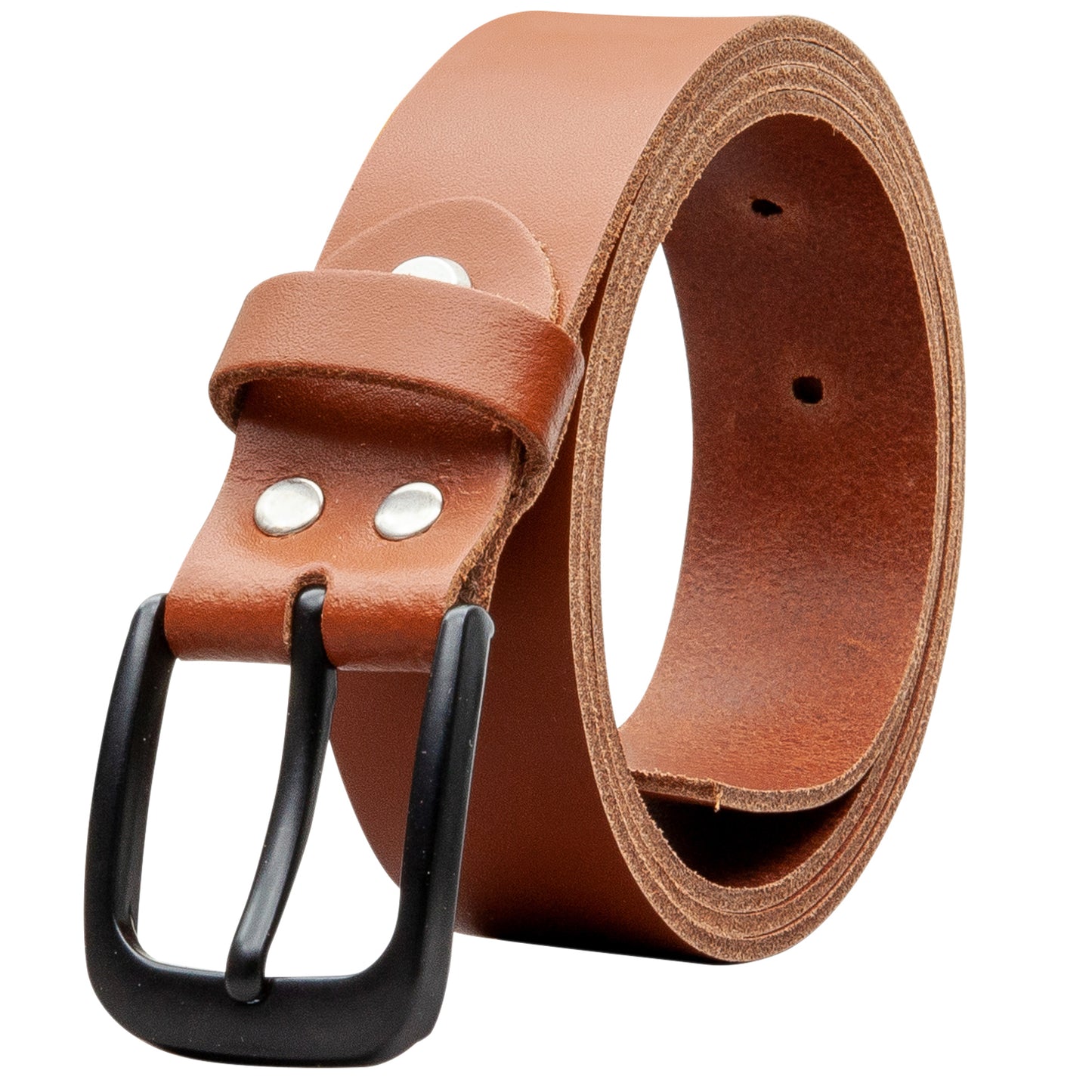 30 mm Gürtel Spaltleder Modell EH318-SL-Cognac