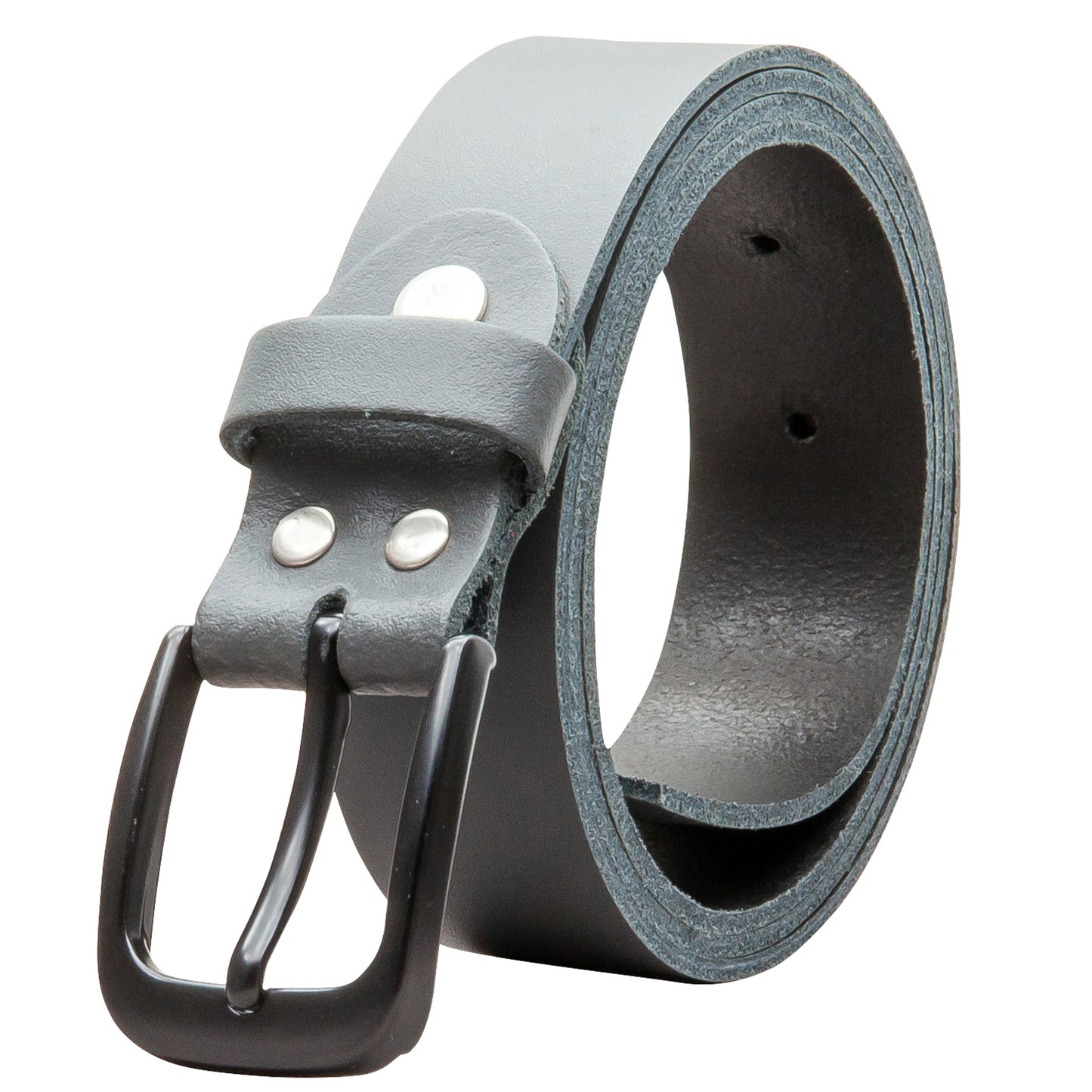 30 mm Gürtel Spaltleder Modell EH318-SL-Grau