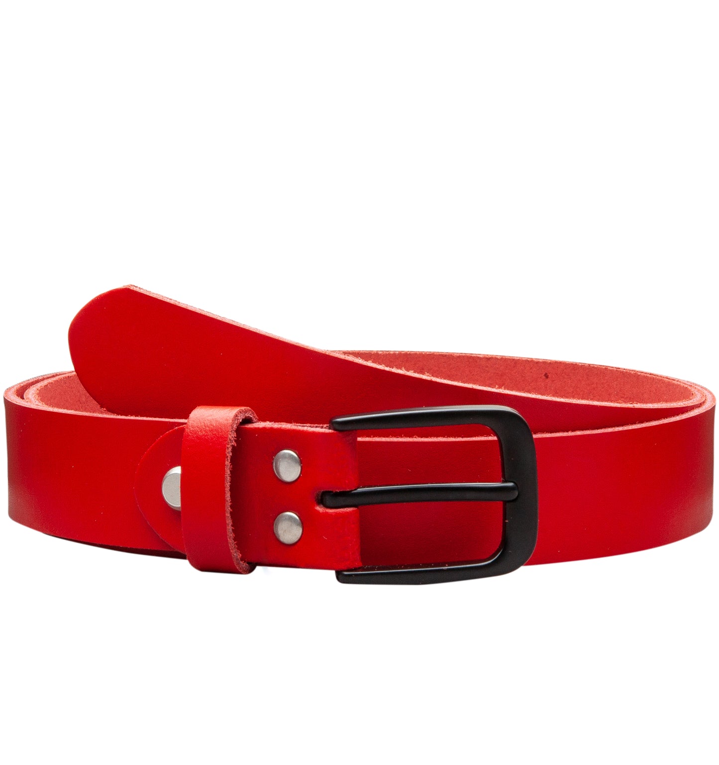 30 mm Gürtel Spaltleder Modell EH318-SL-Rot
