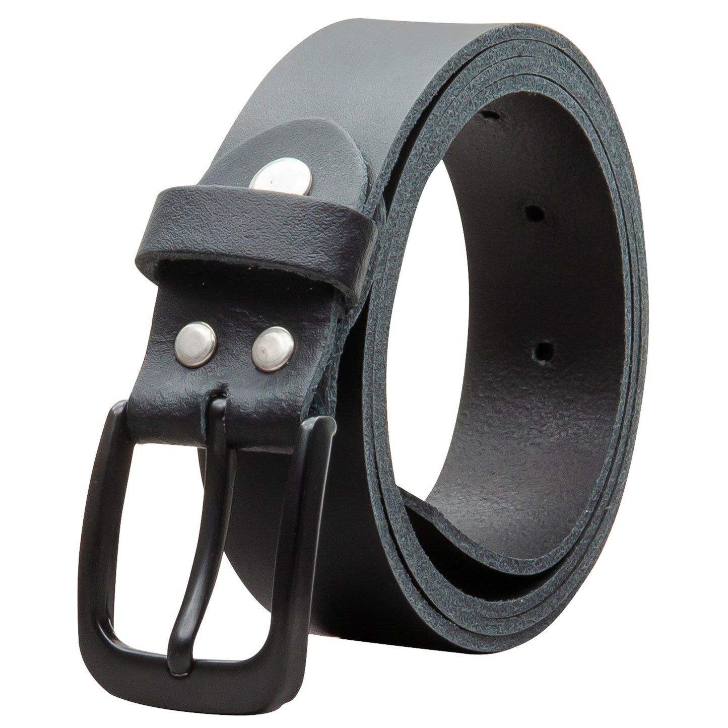 30 mm Gürtel Spaltleder Modell EH318-SL-Schwarz
