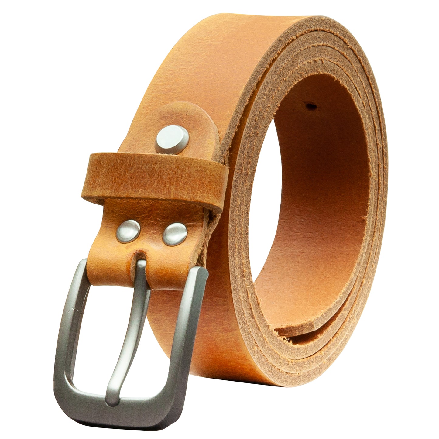 30 mm Gürtel Geschliffenes Leder Modell EH319-GE-Cognac