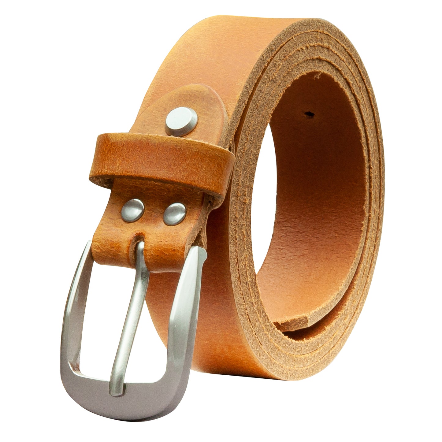 30 mm Gürtel Geschliffenes Leder Modell EH32-GE-Cognac