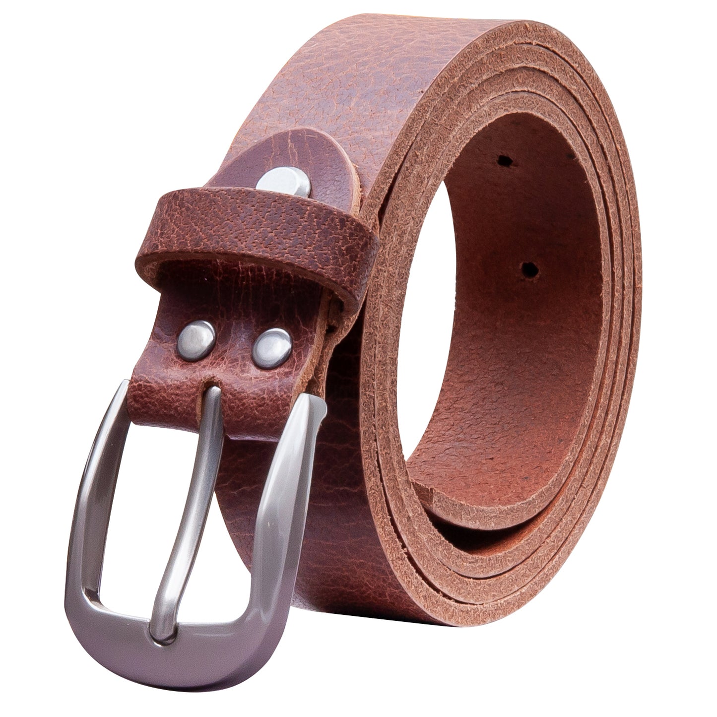 30 mm Gürtel Rustikales Leder Modell EH32-RL-Dunkelbraun