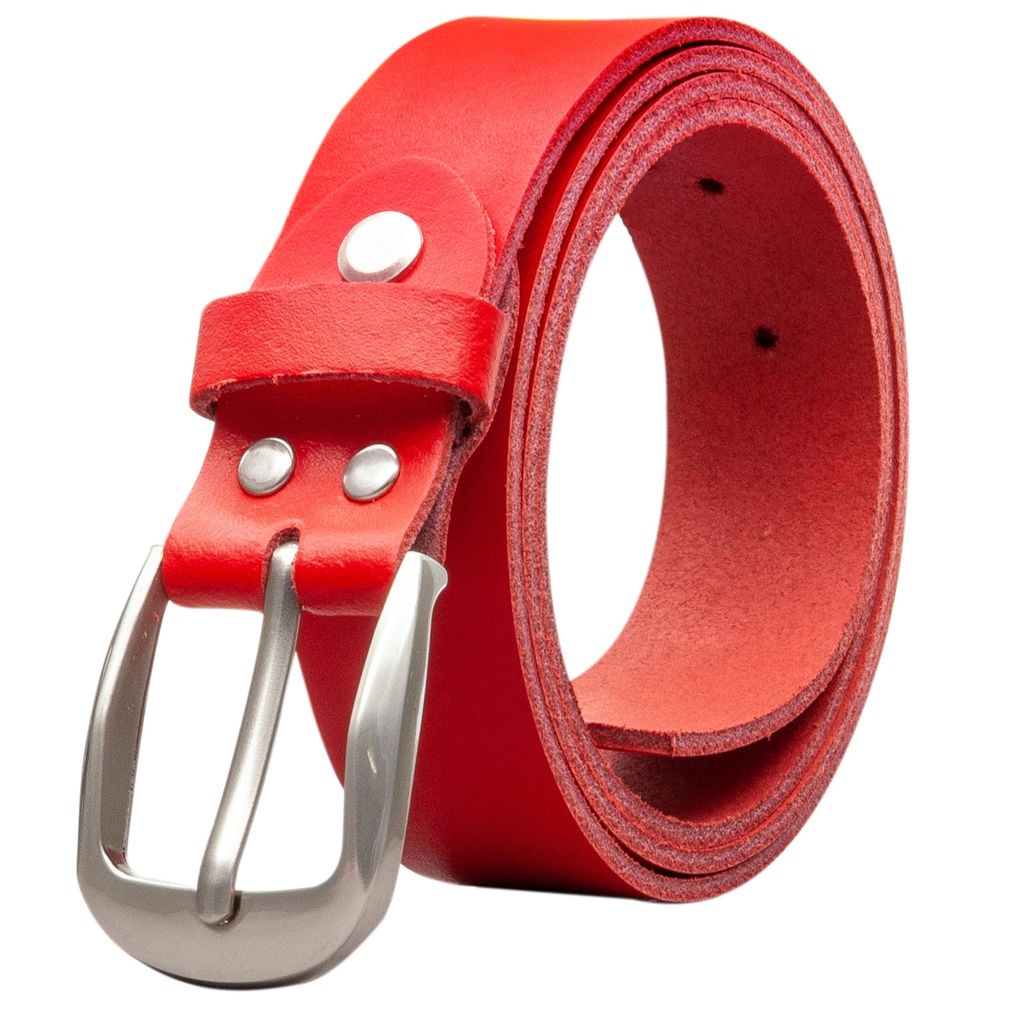 30 mm Gürtel Spaltleder Modell EH32-SL-Rot