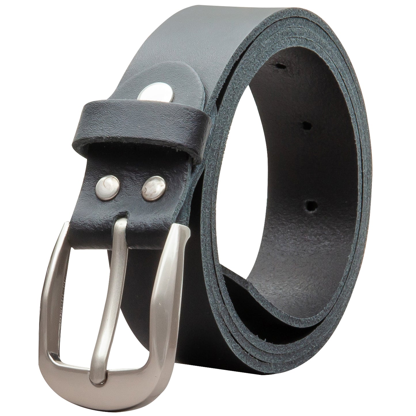 30 mm Gürtel Spaltleder Modell EH32-SL-Schwarz