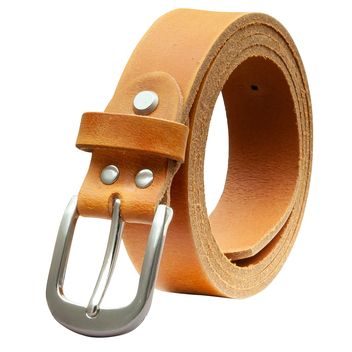 30 mm Gürtel Geschliffenes Leder Modell EH323-GE-Cognac