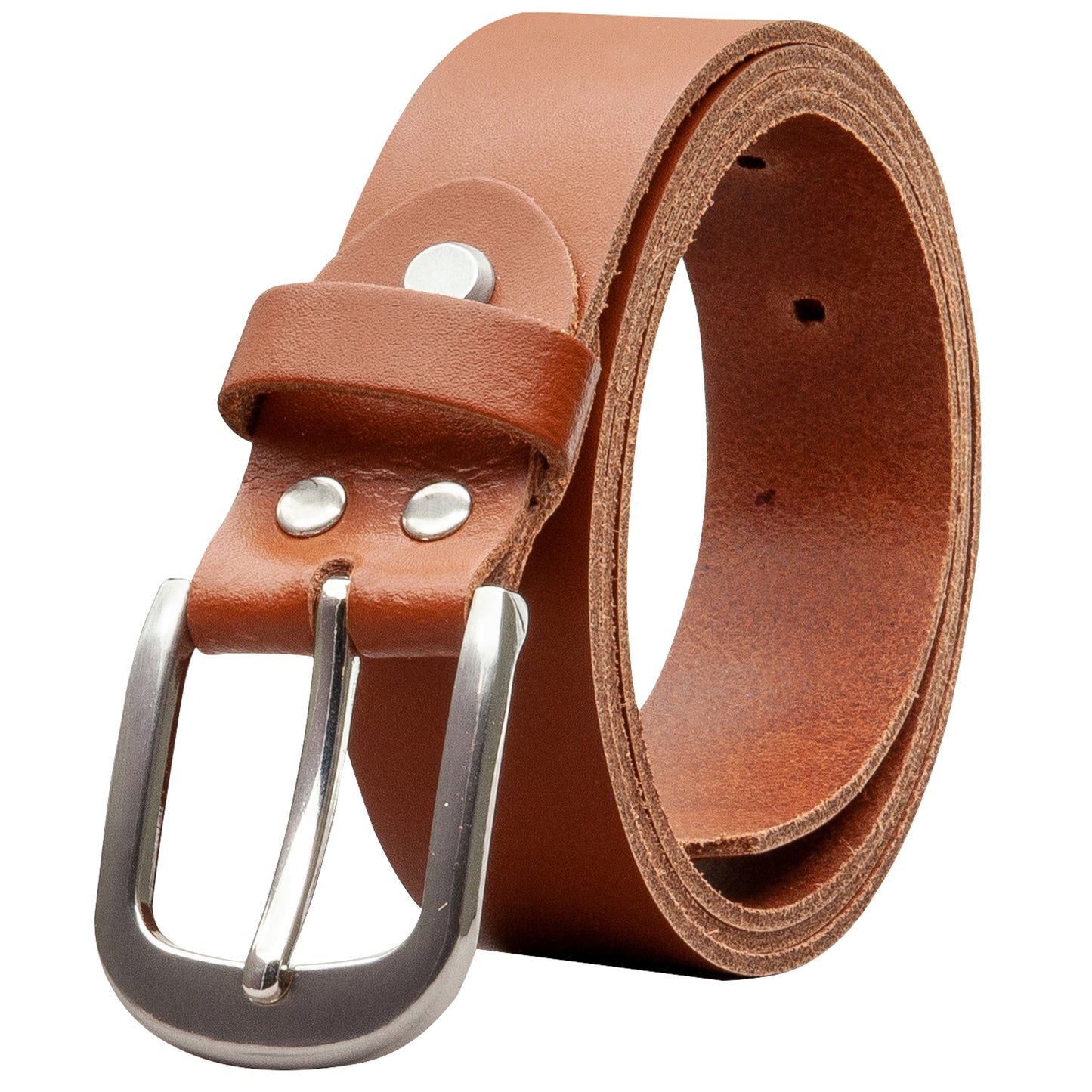 30 mm Gürtel Spaltleder Modell EH323-SL-Cognac