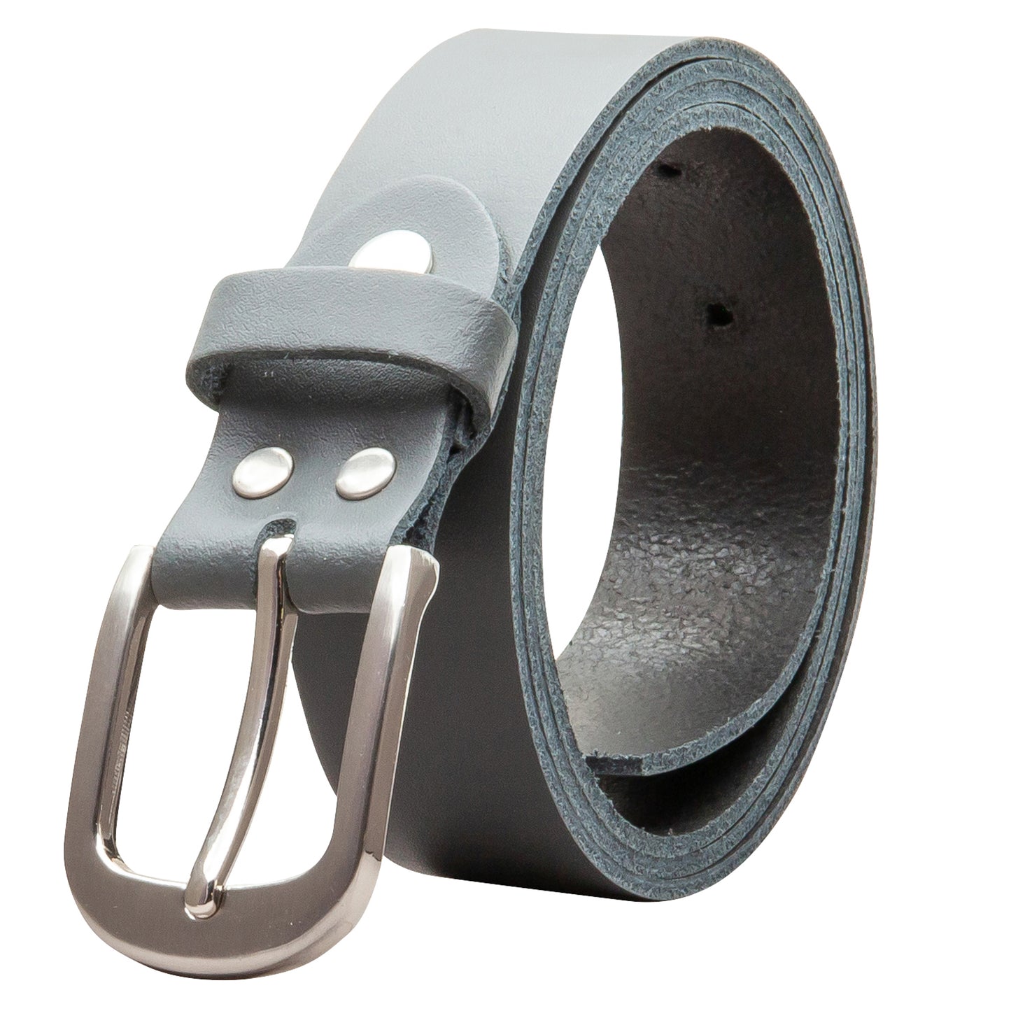 30 mm Gürtel Spaltleder Modell EH323-SL-Grau