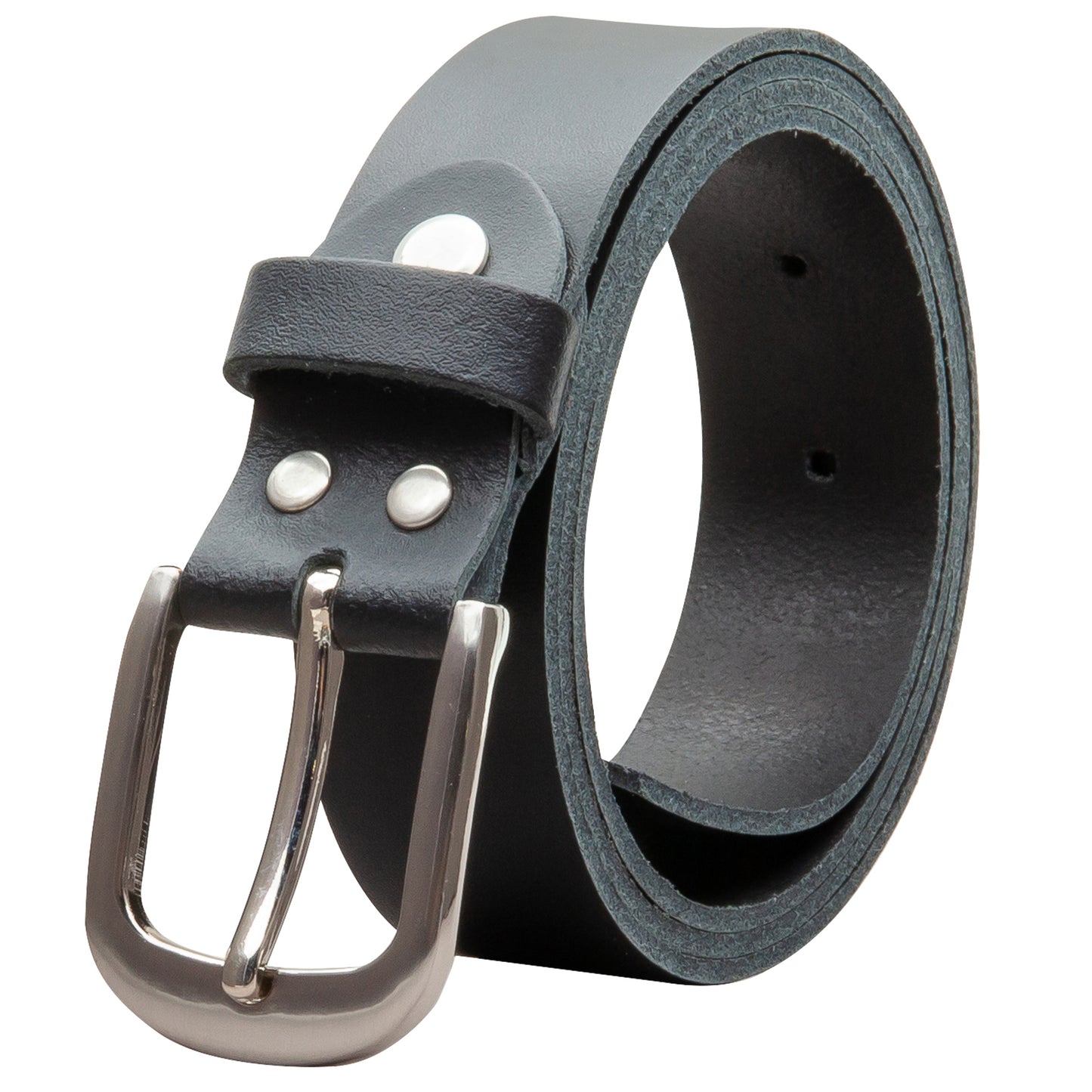 30 mm Gürtel Spaltleder Modell EH323-SL-Schwarz